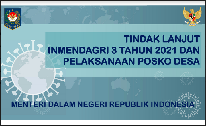 des1 Tindak Lanjut Inmendagri 3 Tahun 2021 dan Pelaksanaan Posko Desa