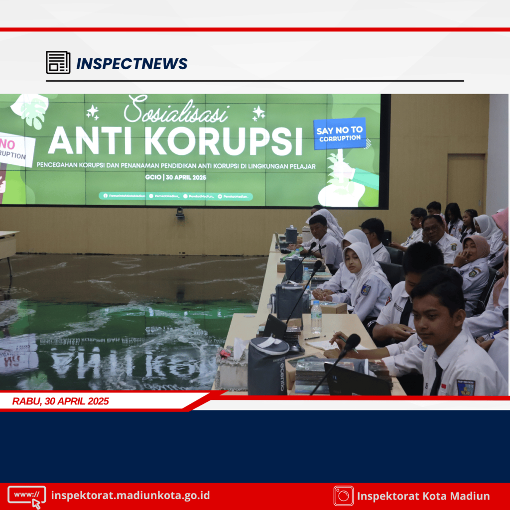 3-1024x1024 Wujudkan Generasi Anti Korupsi Pemerintah Kota Madiun Libatkan Pelajar Dalam Edukasi Integritas