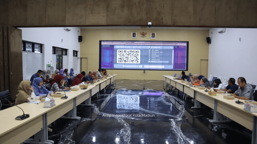 8-1-1024x576 Sosialisasi Survei Penilaian Integritas (SPI) dan Quiz Interaktif Meriahkan Gedung GCIO Dinas Kominfo Kota Madiun