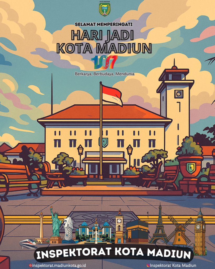 Ucapan HUT Kota Madiun ke 107 (Web Inspektorat Kota Madiun)