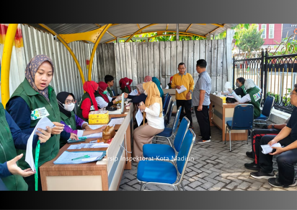 4-3-1024x724 Inspektorat Kota Madiun Gelar Skrining Kesehatan PTM, Dukung Pegawai Sehat dan Produktif